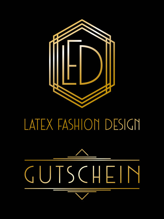 Latex-Fashion-Design Gutschein / Geschenkgutschein